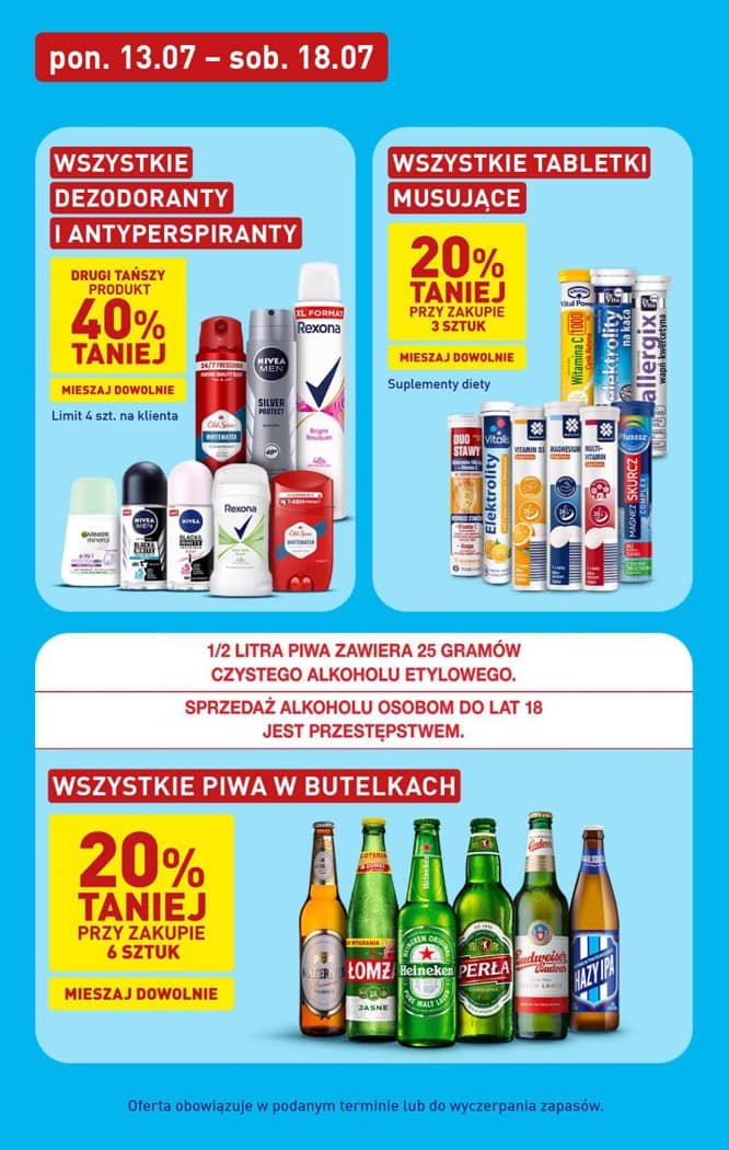 Aldi - Pełna oferta od poniedziałku 13.07 do soboty 18.07 27 puslapis
