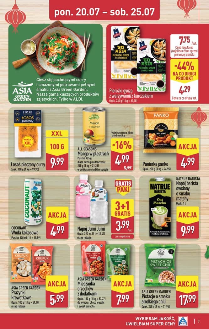Aldi - Smakowita podróż do Azji od poniedziałku 20.07 do soboty 25.07 3 puslapis