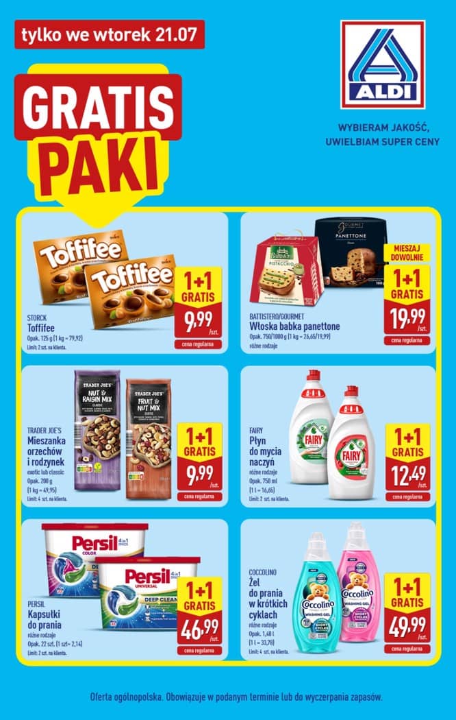 Aldi - Extra oferta tylko we wtorek 21.07 2 puslapis