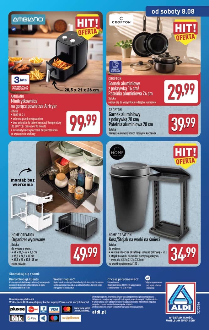Aldi - Artykuły przemysłowe i tekstylia od środy 5.08 i od soboty 8.08 15 puslapis