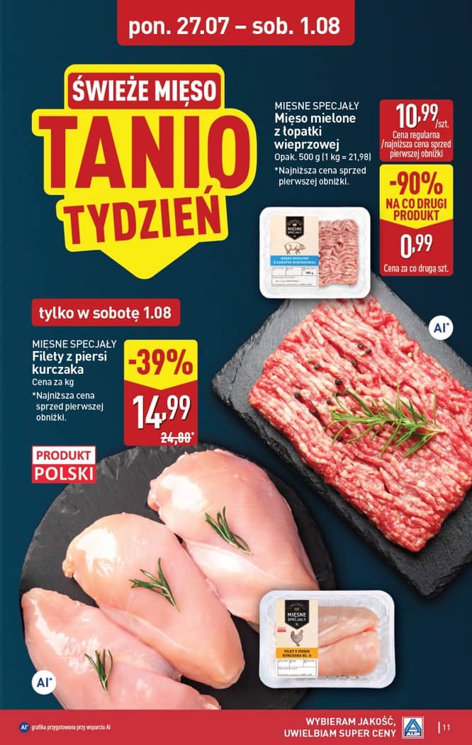 Aldi - Pełna oferta od poniedziałku 27.07 do soboty 1.08 11 puslapis