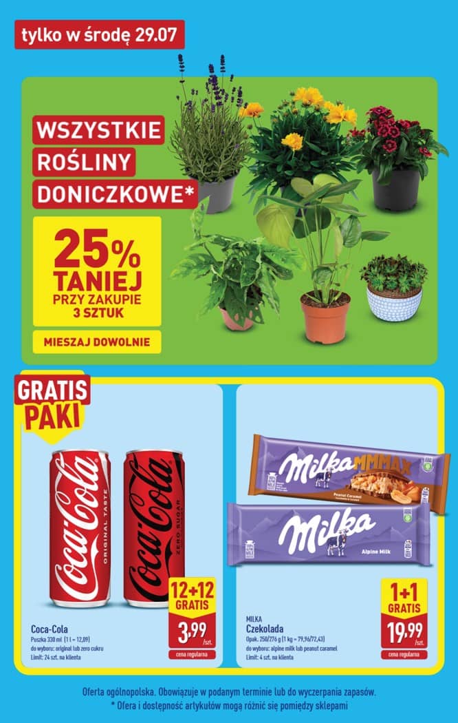 Aldi - Pełna oferta od poniedziałku 27.07 do soboty 1.08 25 puslapis