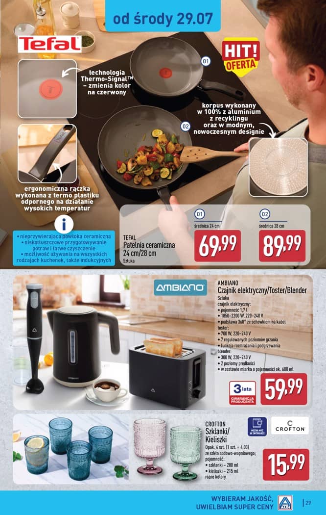 Aldi - Pełna oferta od poniedziałku 27.07 do soboty 1.08 29 puslapis