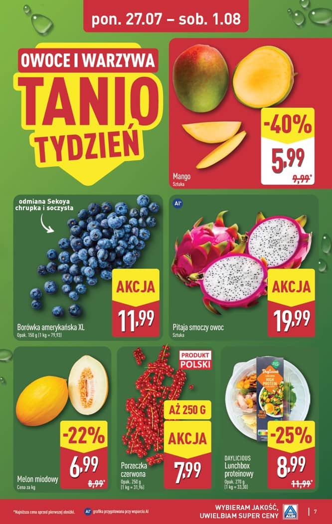 Aldi - Pełna oferta od poniedziałku 27.07 do soboty 1.08 7 puslapis