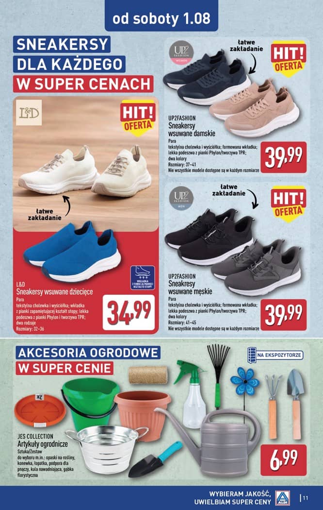 Aldi - Artykuły przemysłowe i tekstylia od środy 29.07 i od soboty 1.08 11 puslapis