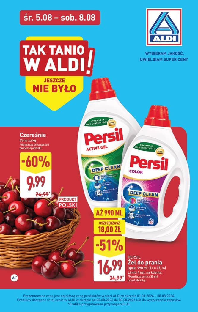 Aldi - Pełna oferta od poniedziałku 3.08 do soboty 8.08 2 puslapis