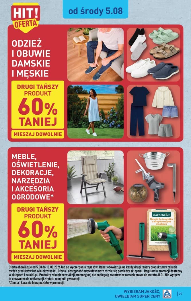 Aldi - Pełna oferta od poniedziałku 3.08 do soboty 8.08 27 puslapis