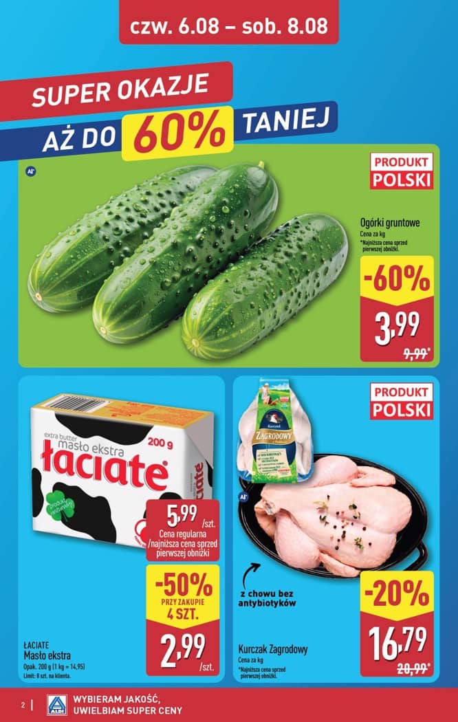 Aldi - Oferta weekendowa od czwartku 6.08 do soboty 8.08 2 puslapis