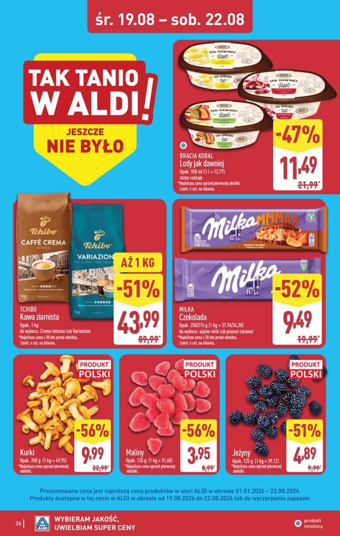 Aldi - Pełna oferta od poniedziałku 17.08 do piątku 21.08 26 puslapis