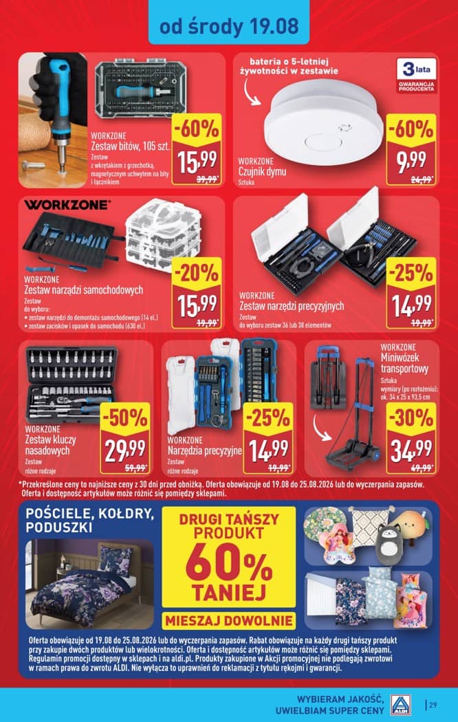 Aldi - Pełna oferta od poniedziałku 17.08 do piątku 21.08 29 puslapis