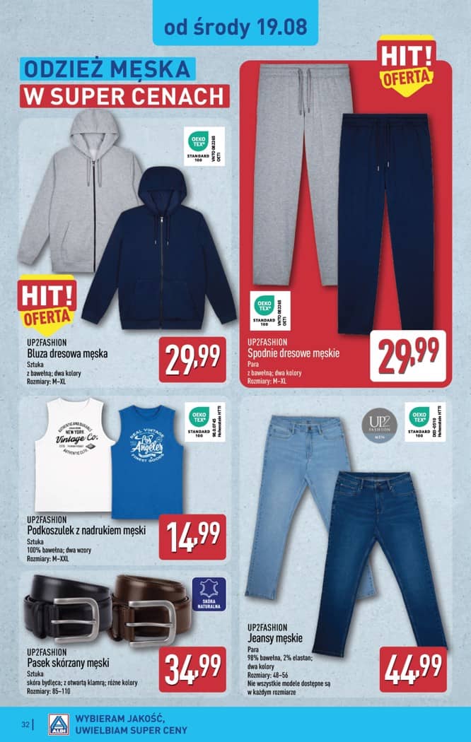 Aldi - Pełna oferta od poniedziałku 17.08 do piątku 21.08 32 puslapis
