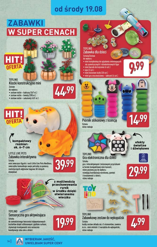 Aldi - Pełna oferta od poniedziałku 17.08 do piątku 21.08 34 puslapis