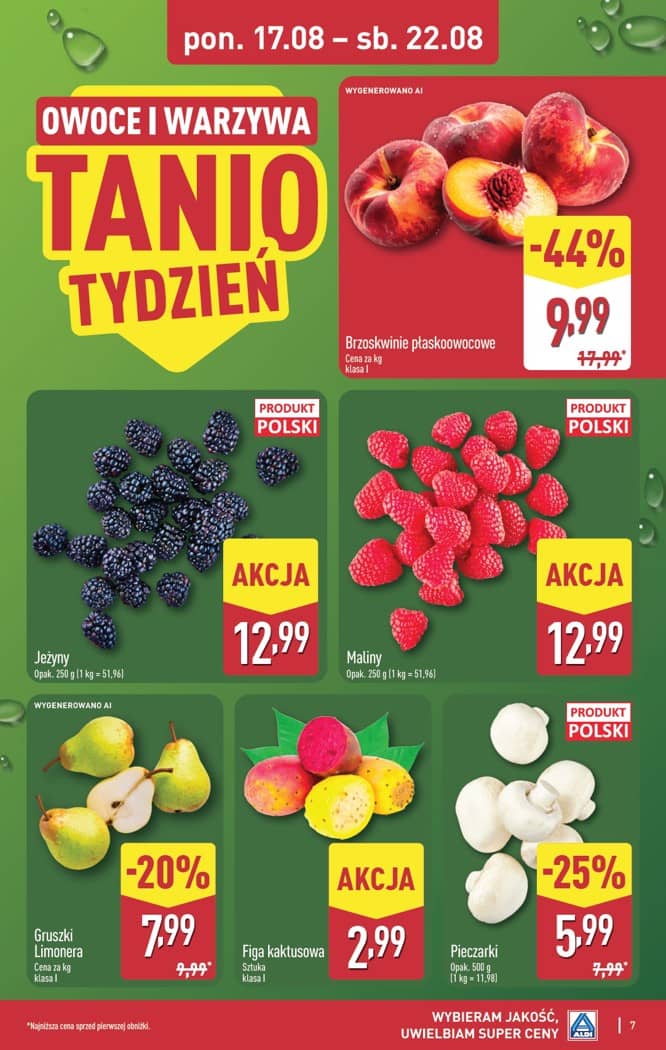 Aldi - Pełna oferta od poniedziałku 17.08 do piątku 21.08 7 puslapis