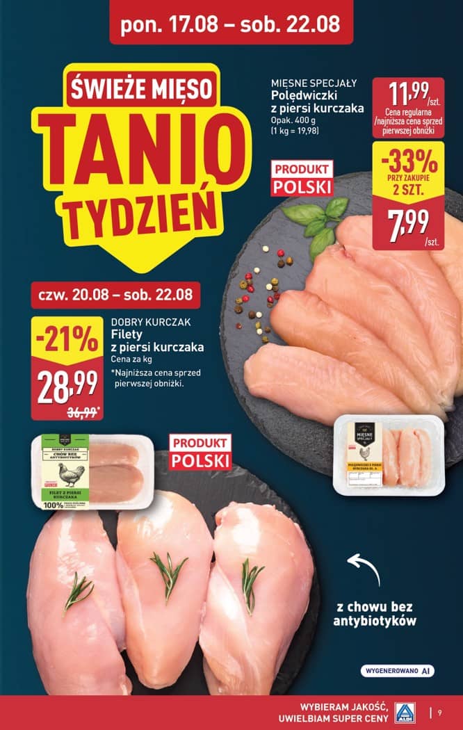Aldi - Pełna oferta od poniedziałku 17.08 do piątku 21.08 9 puslapis