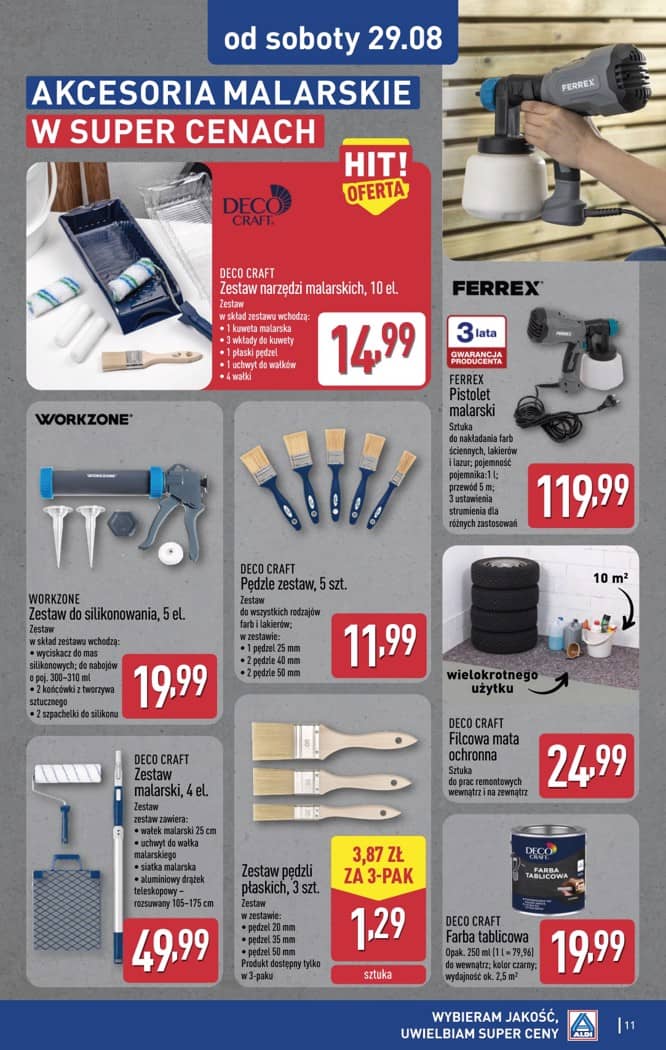 Aldi - Artykuły przemysłowe i tekstylia od środy 26.08 i od soboty 29.08 11 puslapis