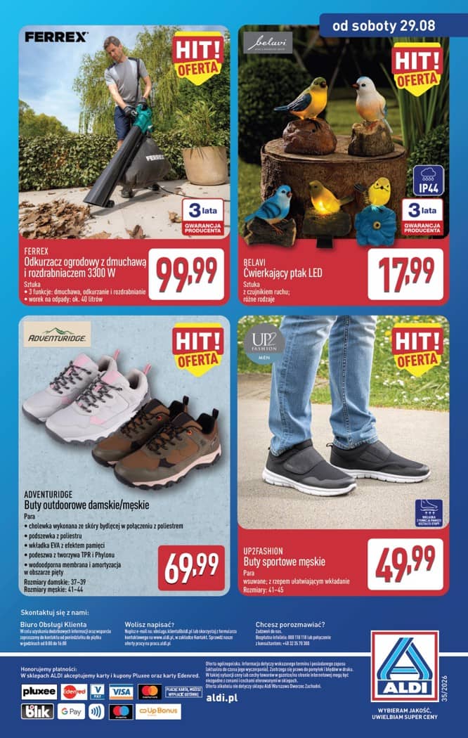 Aldi - Artykuły przemysłowe i tekstylia od środy 26.08 i od soboty 29.08 14 puslapis