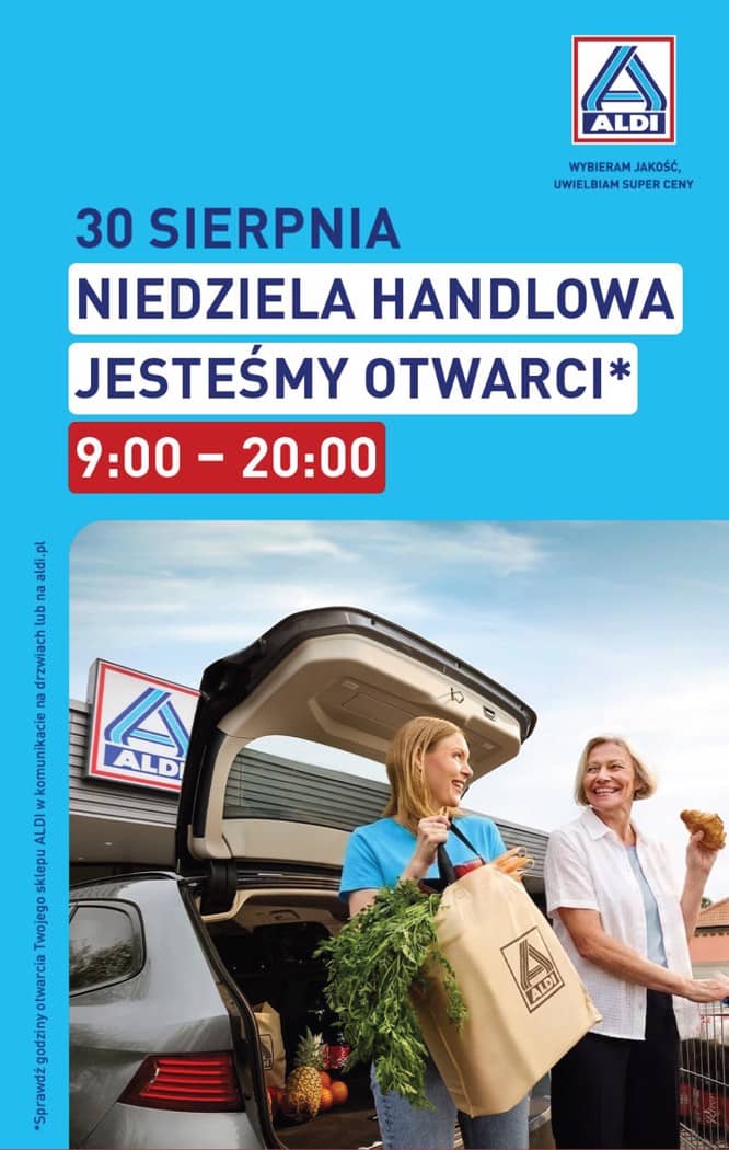 Aldi - Pełna oferta od poniedziałku 24.08 do niedzieli 30.08 34 puslapis