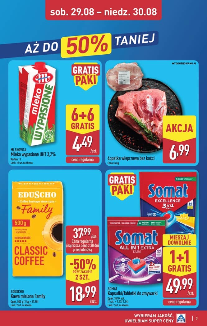 Aldi - Oferta weekendowa od czwartku 27.08 do niedzieli 30.08 3 puslapis