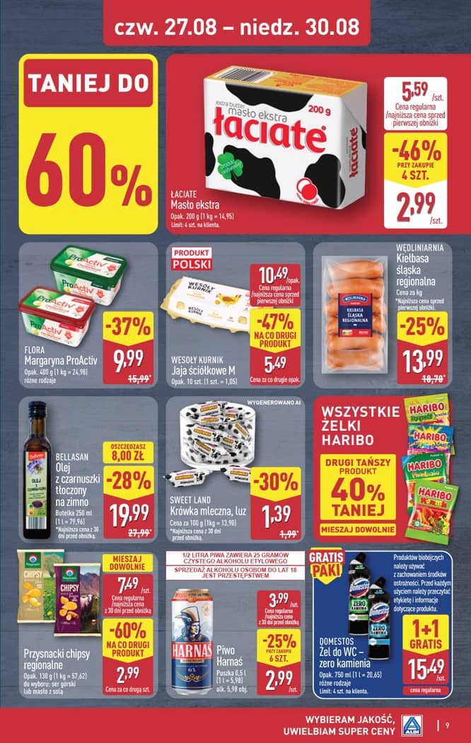 Aldi - Oferta weekendowa od czwartku 27.08 do niedzieli 30.08 9 puslapis