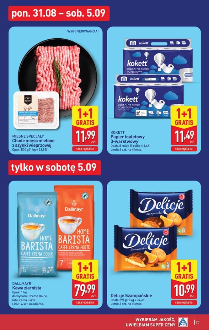 Aldi - Pełna oferta od poniedziałku 31.08 do soboty 5.09 25 puslapis