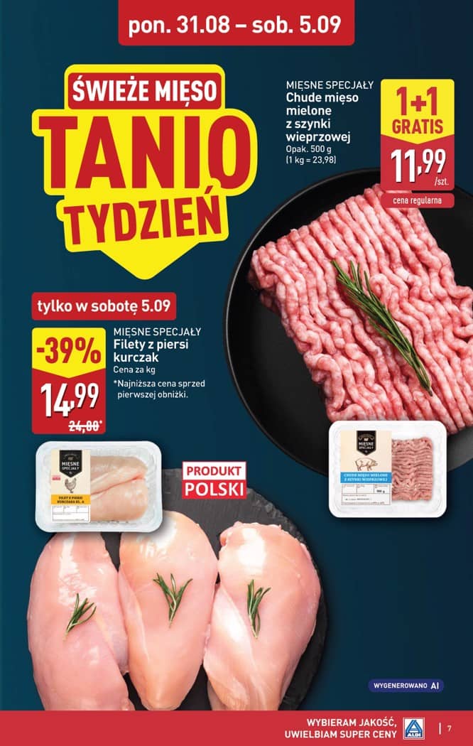 Aldi - Pełna oferta od poniedziałku 31.08 do soboty 5.09 7 puslapis