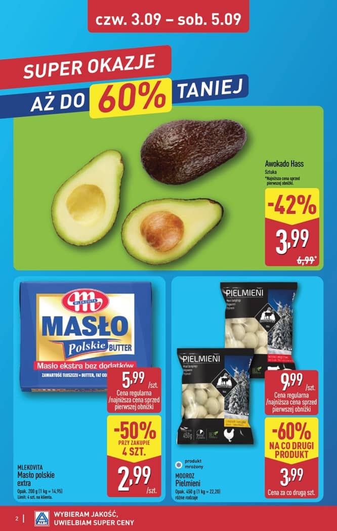 Aldi - Oferta weekendowa od czwartku 3.09 do soboty 5.09 2 puslapis