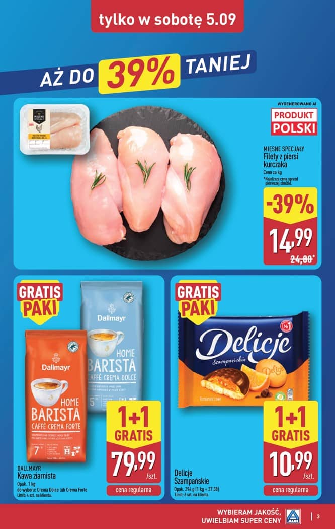 Aldi - Oferta weekendowa od czwartku 3.09 do soboty 5.09 3 puslapis