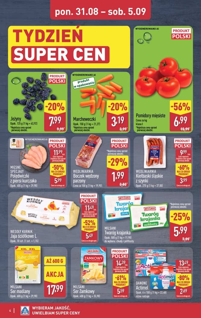 Aldi - Oferta weekendowa od czwartku 3.09 do soboty 5.09 4 puslapis