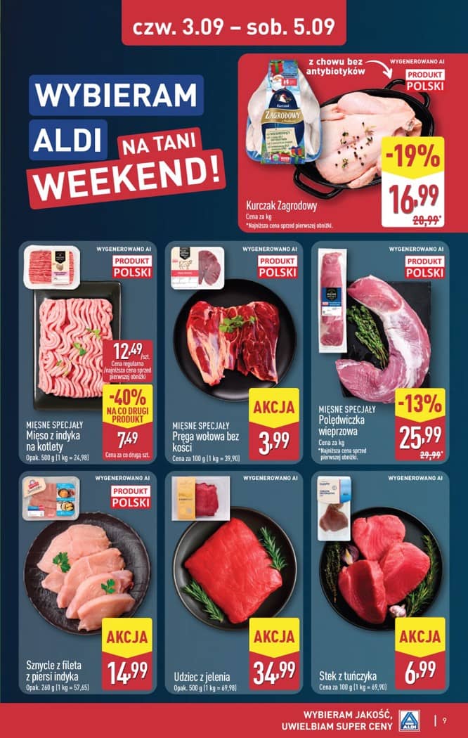 Aldi - Oferta weekendowa od czwartku 3.09 do soboty 5.09 9 puslapis