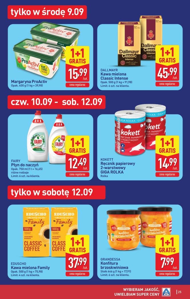 Aldi - Pełna oferta od poniedziałku 07.09 do soboty 12.09 25 puslapis