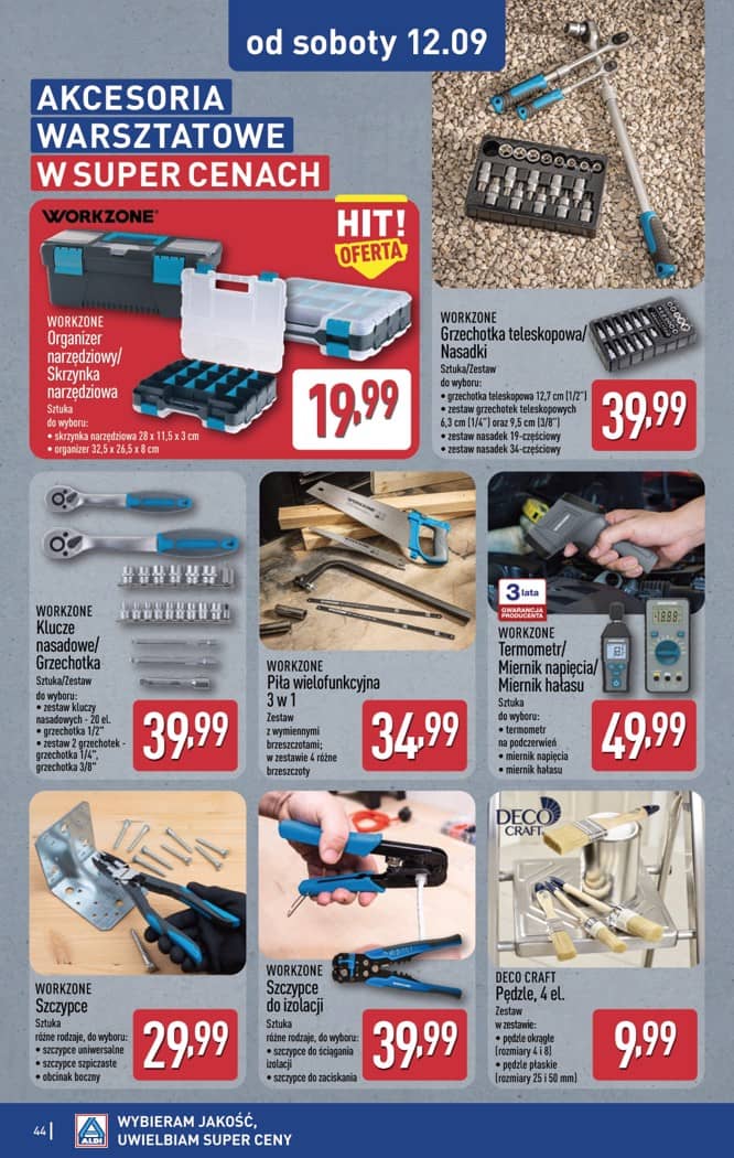 Aldi - Pełna oferta od poniedziałku 07.09 do soboty 12.09 44 puslapis