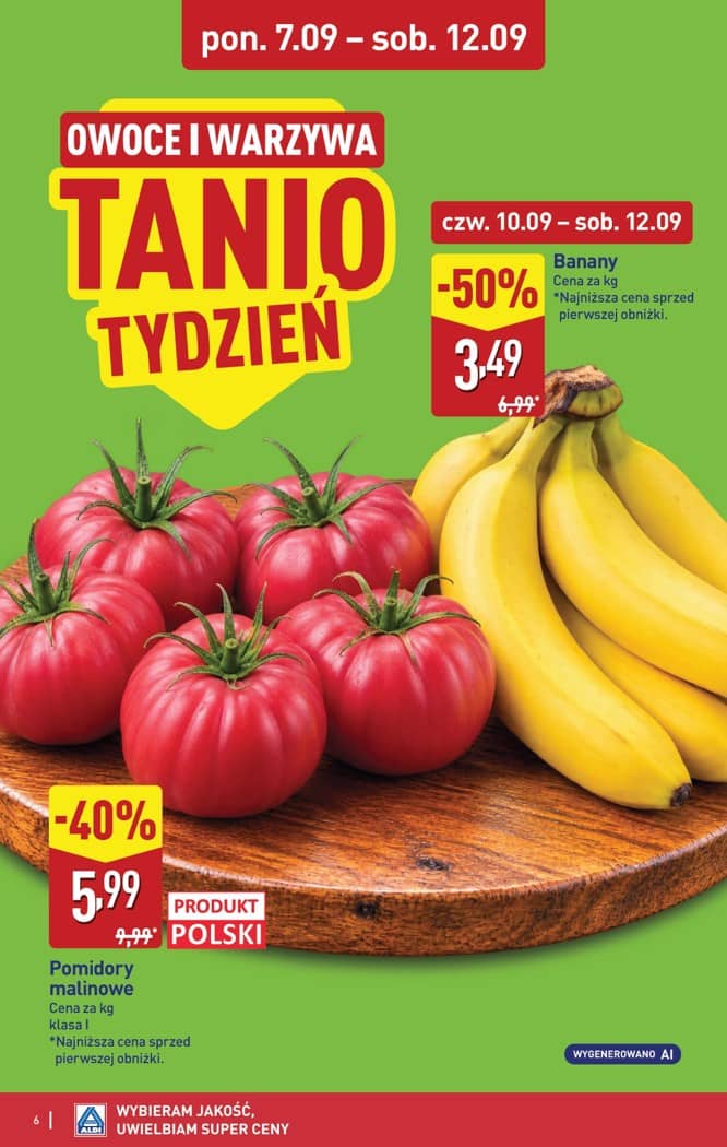 Aldi - Pełna oferta od poniedziałku 07.09 do soboty 12.09 6 puslapis
