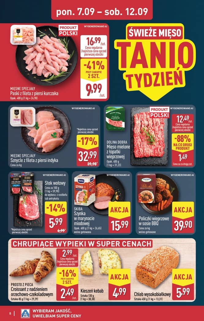 Aldi - Pełna oferta od poniedziałku 07.09 do soboty 12.09 8 puslapis