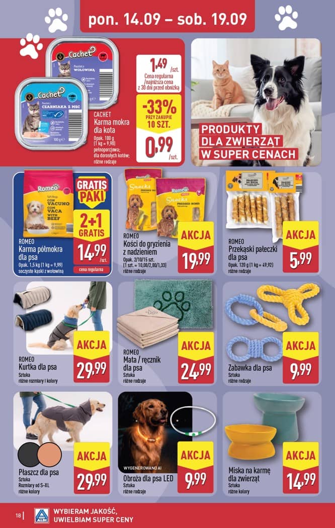 Aldi - Pełna oferta od poniedziałku 14.09 do soboty 19.09 18 puslapis