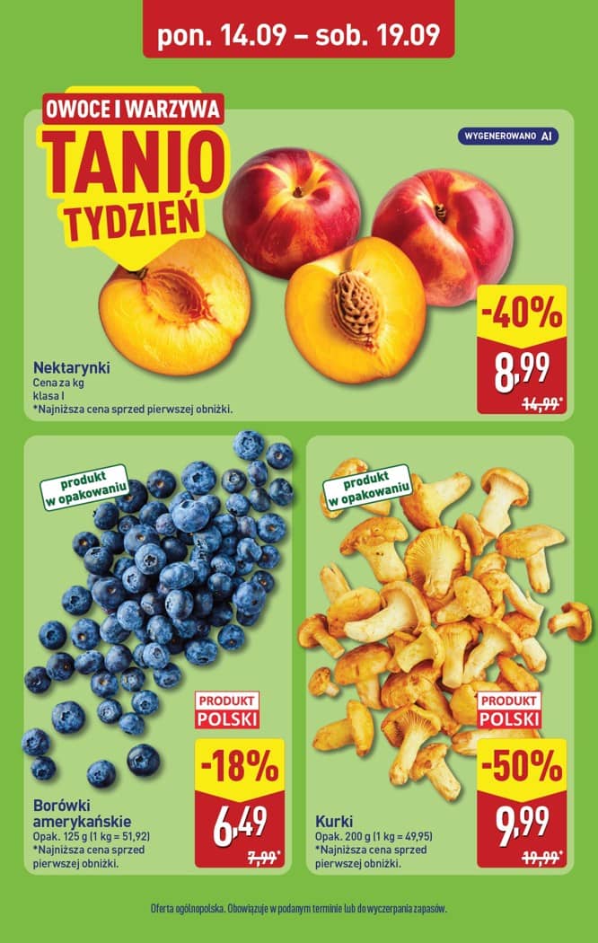 Aldi - Pełna oferta od poniedziałku 14.09 do soboty 19.09 6 puslapis