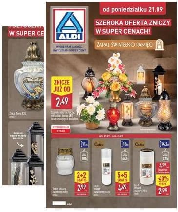 Aldi - Szeroka oferta zniczy w super cenach od poniedziałku 21.09 2026-09-21 – 2026-09-27