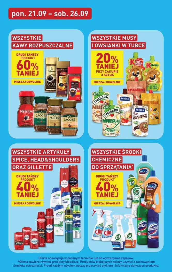 Aldi - Pełna oferta od poniedziałku 21.09 do soboty 26.09 11 puslapis