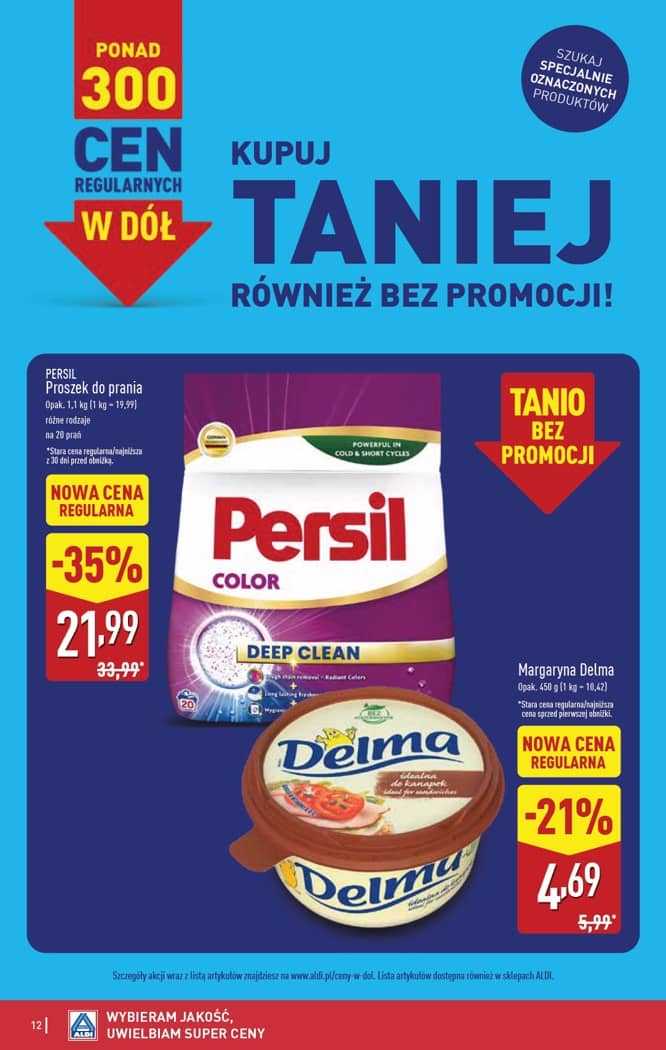 Aldi - Pełna oferta od poniedziałku 21.09 do soboty 26.09 12 puslapis