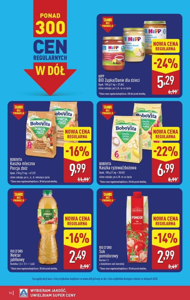 Aldi - Pełna oferta od poniedziałku 21.09 do soboty 26.09 14 puslapis