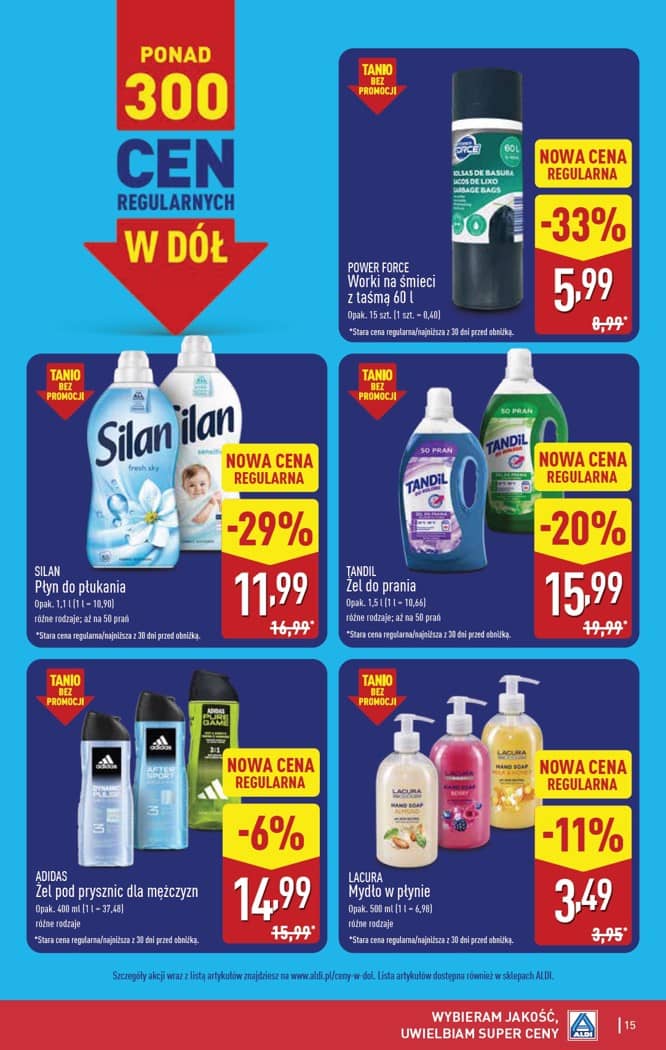 Aldi - Pełna oferta od poniedziałku 21.09 do soboty 26.09 15 puslapis