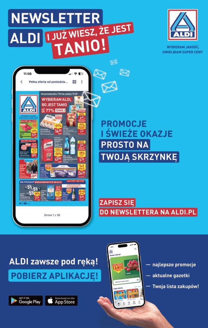 Aldi - Pełna oferta od poniedziałku 21.09 do soboty 26.09 36 puslapis