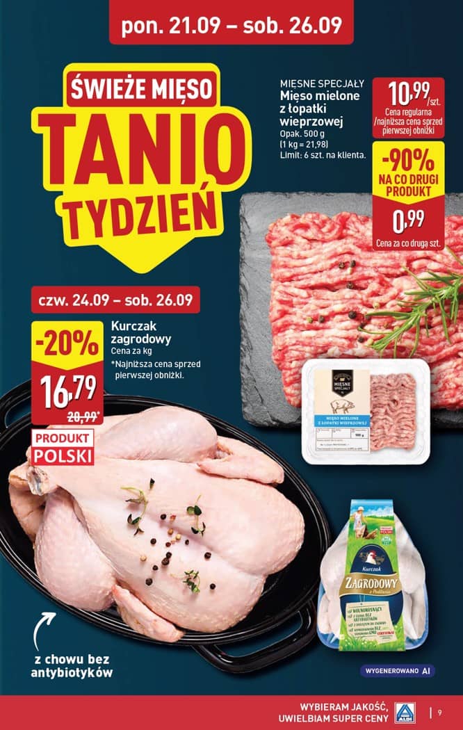 Aldi - Pełna oferta od poniedziałku 21.09 do soboty 26.09 9 puslapis