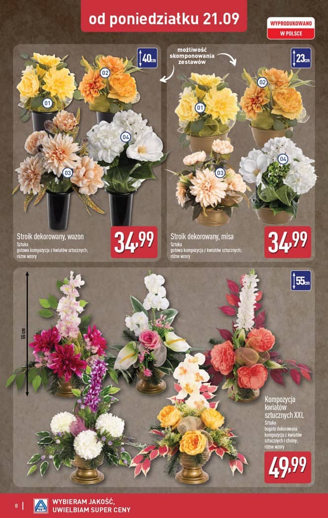 Aldi - Szeroka oferta zniczy w super cenach od poniedziałku 21.09 8 puslapis