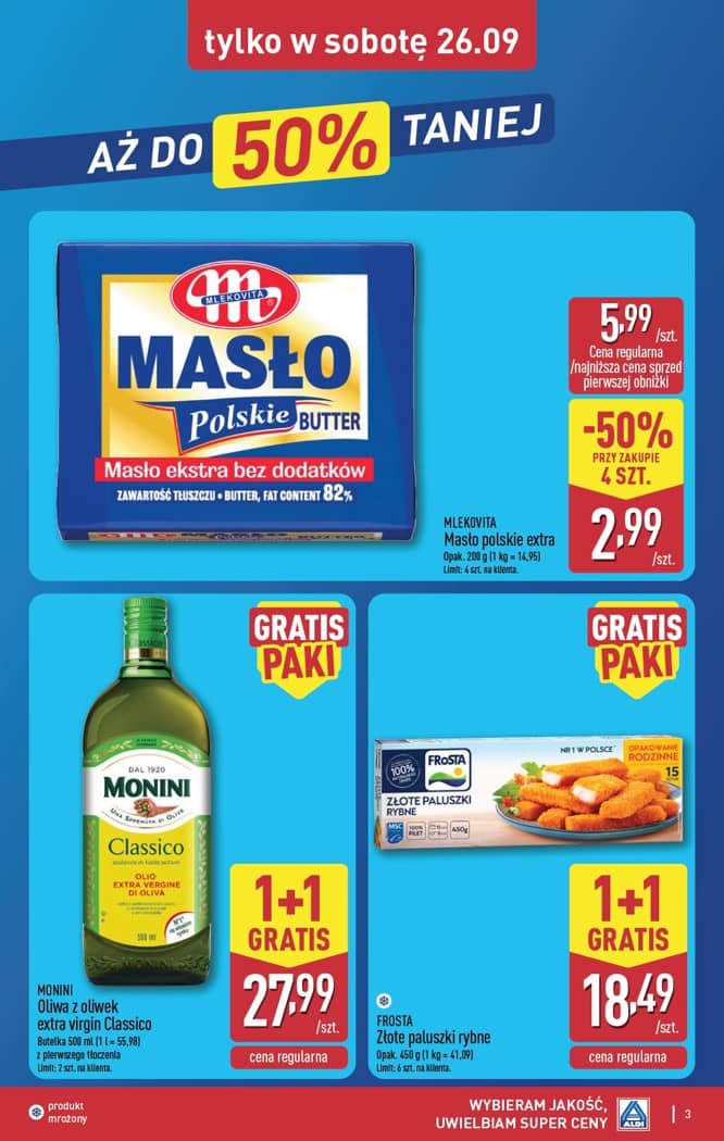 Aldi - Oferta weekendowa od czwartku 24.09 do soboty 26.09 3 puslapis