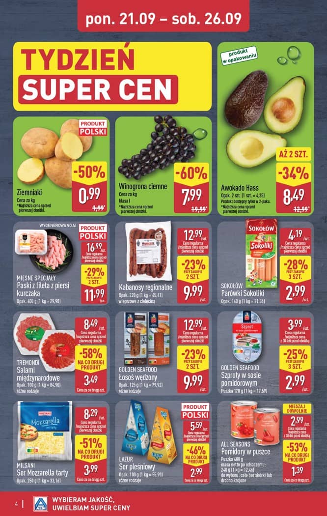 Aldi - Oferta weekendowa od czwartku 24.09 do soboty 26.09 4 puslapis