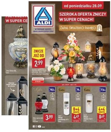 Aldi - Szeroka oferta zniczy w super cenach od poniedziałku 28.09 2026-09-28 – 2026-10-03