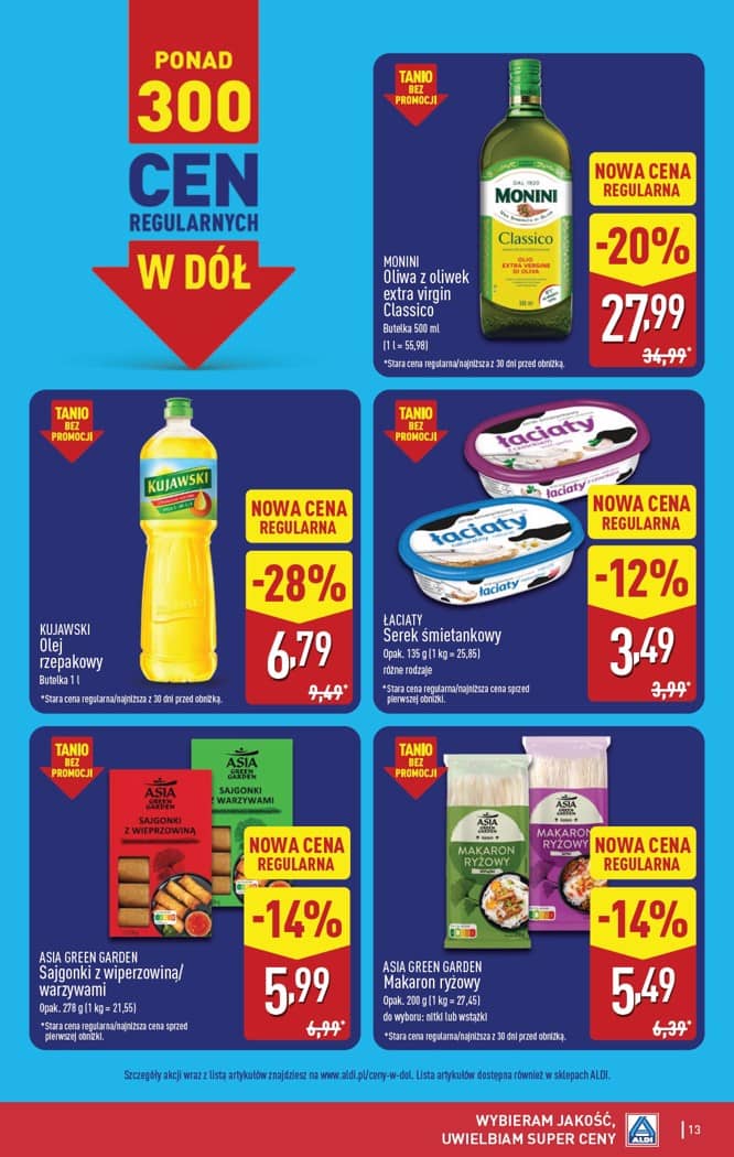 Aldi - Pełna oferta od poniedziałku 28.09 do soboty 3.10 13 puslapis
