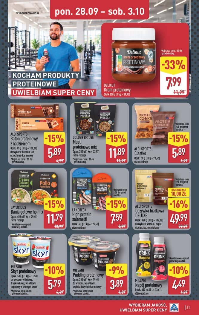 Aldi - Pełna oferta od poniedziałku 28.09 do soboty 3.10 21 puslapis