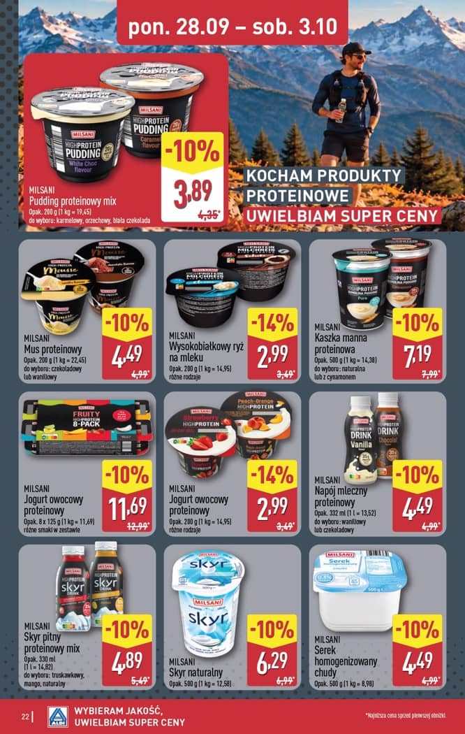 Aldi - Pełna oferta od poniedziałku 28.09 do soboty 3.10 22 puslapis