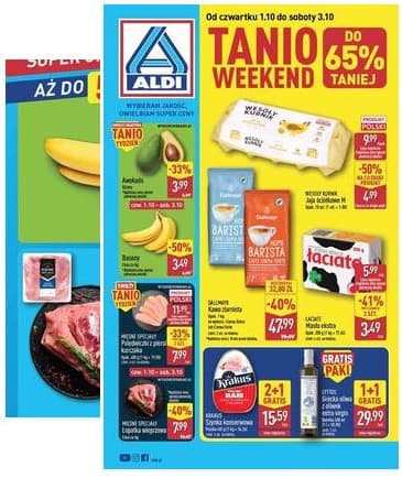 Aldi - Oferta weekendowa od czwartku 1.10 do soboty 3.10 2026-10-01 – 2026-10-03